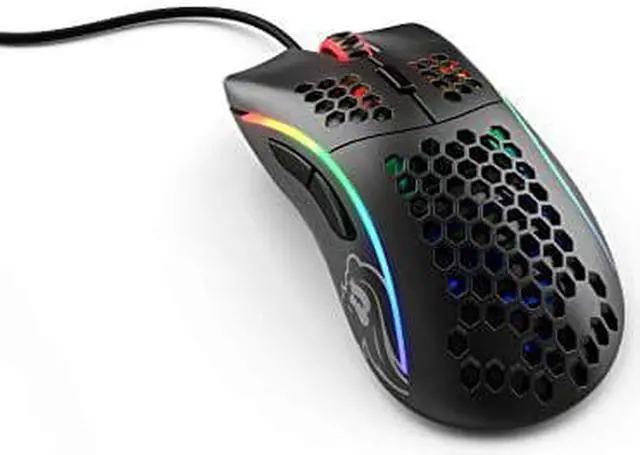 Alt view image 6 of 6 - Glorious Model D Matte Black Wired Gaming Mouse