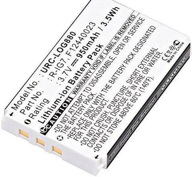 Alt view image 4 of 4 - Ultralast Replacement BATTERY for Harmony 880 Remote