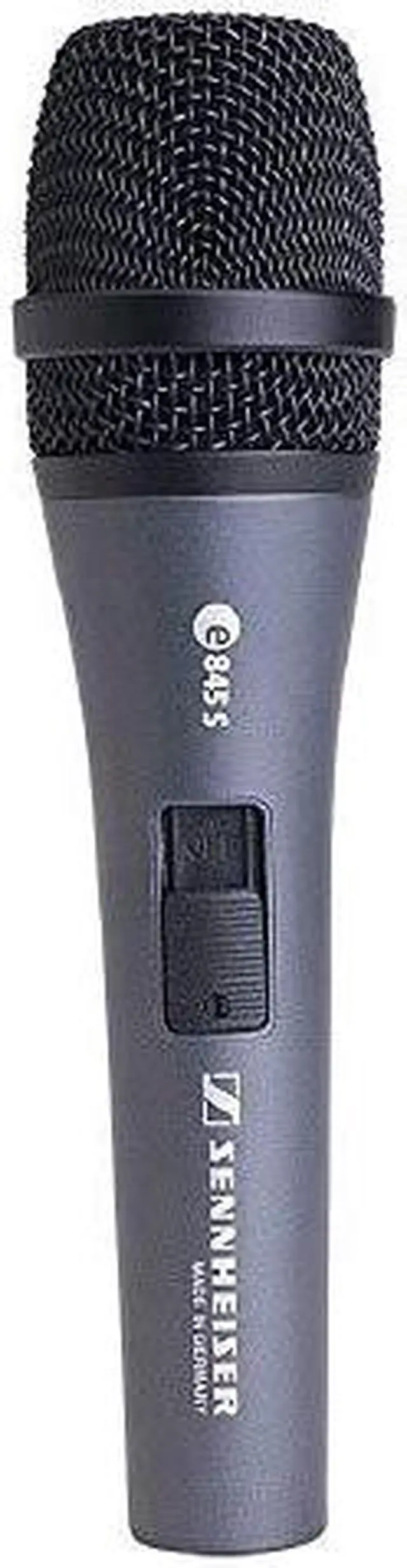 Alt view image 15 of 18 - Sennheiser E845S - Super-Cardioid Handheld Dynamic Microphone with Switch