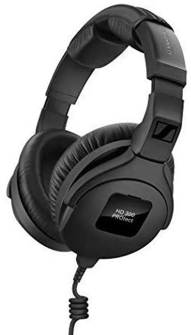 Alt view image 6 of 12 - Sennheiser HD 300 PROtect Headphone with Ultra-Linear Response, ON/OFF Limiter