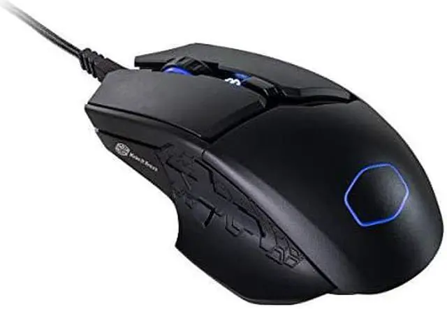 Alt view image 17 of 17 - Cooler Master MM830 Gaming Mouse with 24, 000 DPI Sensor, Hidden D-Pad Buttons, 4-Zone RGB, and Precision Wheel
