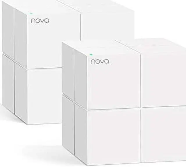 Alt view image 19 of 20 - Tenda Nova MW6 (2-pack) Whole Home Mesh Wi-Fi System Coverage Up to 4,000 sq. ft, 2-4 bedrooms, Plug and Play, Works with Alexa, Parental Controls, 2 x Gigabit Ports / Unit
