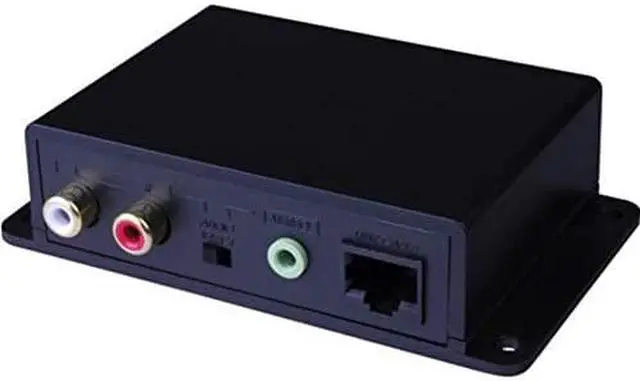 Alt view image 5 of 5 - Vanco 280535 RCA Analog Audio over Cat5e/Cat6 Cable Extender Balun Kit