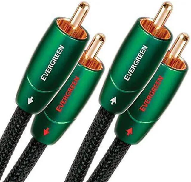 Alt view image 5 of 5 - AudioQuest Evergreen RCA to RCA Cable - 16.4 feet