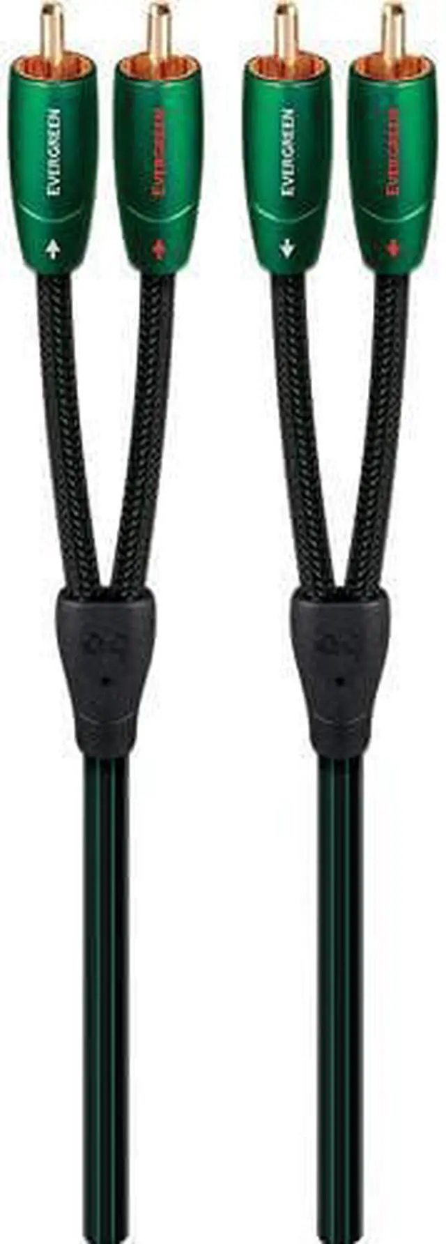 Alt view image 4 of 6 - AudioQuest Evergreen RCA Male to RCA Male Cable - 3.28 ft. (1m)
