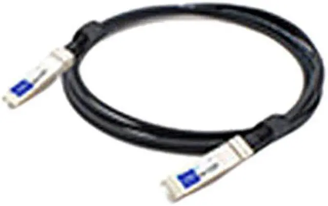 Alt view image 2 of 2 - AddOn ADD-SCISHPB-PDAC3M 9.84 ft. Cat Twinaxial Black Network Ethernet Cable