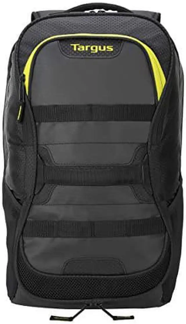 Alt view image 18 of 18 - Targus 15.6" Targus Work + Play Fitness Backpack (Black/Yellow) - TSB944US