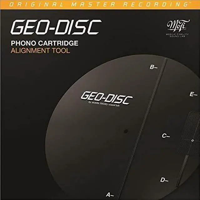 Alt view image 3 of 3 - Mobile Fidelity GEODISC Phono Cartridge Alignment Tool for Turntables