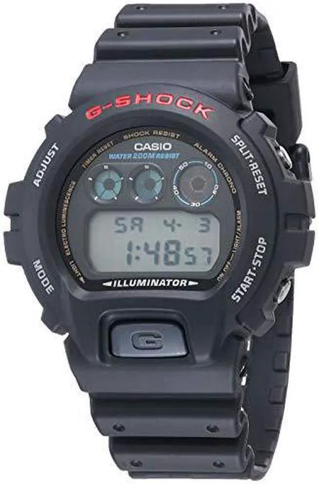 Alt view image 12 of 12 - CASIO DW6900-1V G Shock Digital Watch