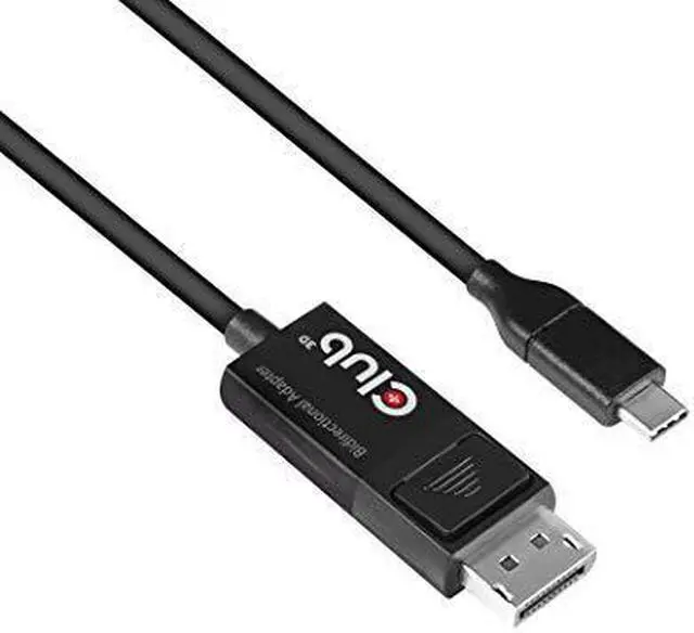 Alt view image 14 of 15 - Club 3D Usb Type C Cable To Dp 1.4 8K60hz M/M 1.8M/5.9Ft