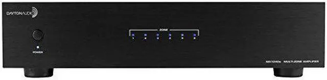 Alt view image 14 of 14 - Dayton Audio MA1240a Multi-Zone 12 Channel Amplifier 300-815