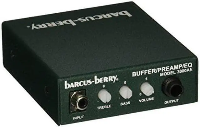 Main image of Barcus Berry 3000AE Piezo Buffer Pre-Amplifier with EQ