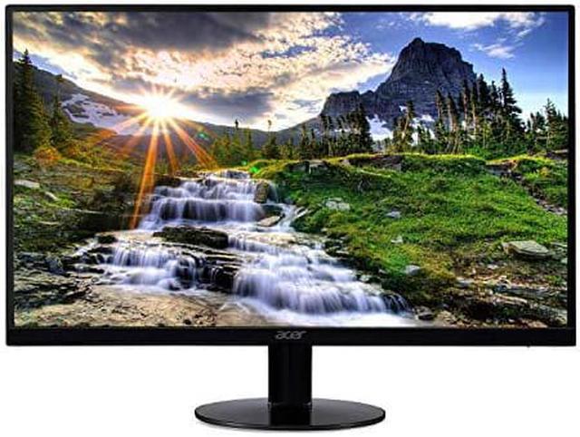 Alt view image 7 of 13 - Acer SB220Q bi 21.5 Inches Full HD (1920 x 1080) IPS Ultra-Thin Zero Frame Monitor (HDMI & VGA Port), Black