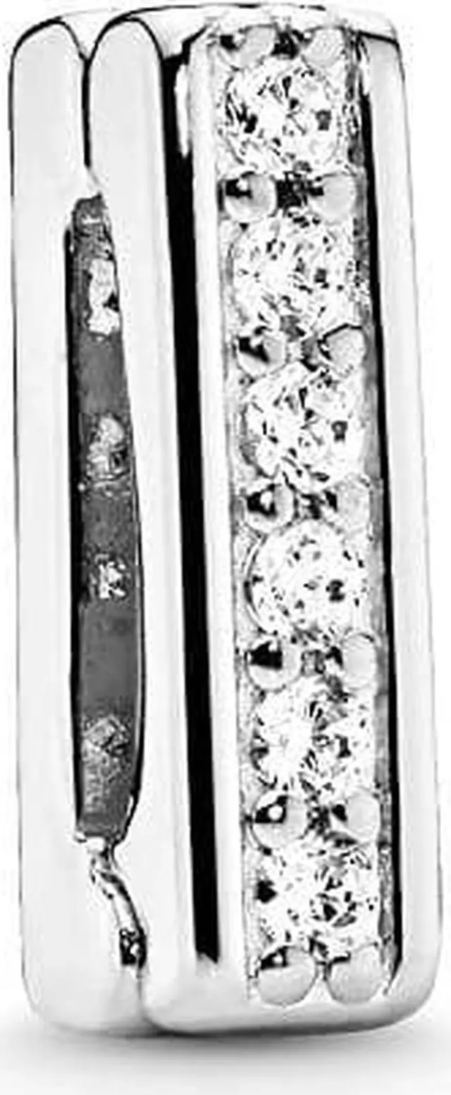 Main image of Pandora Jewelry - Reflexions Clip Cubic Zirconia Charm - Gift for Her - Sterling Silver