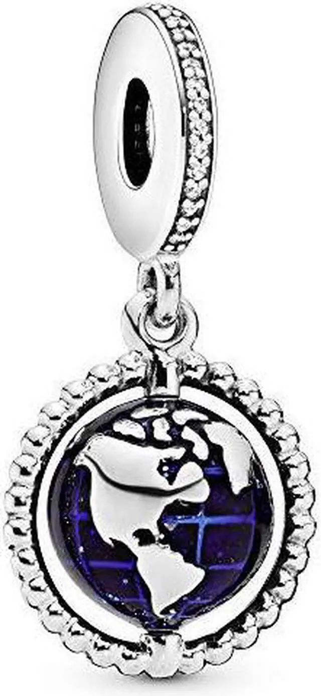 Alt view image 2 of 4 - PANDORA Spinning Globe Dangle Charm