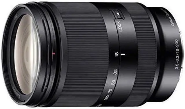 Alt view image 7 of 14 - Sony SEL18200LE E 18-200mm F/3.5-6.3 OSS LE Lens, Ø62