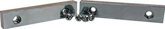 Alt view image 5 of 5 - PANAVISE 353 Replacement Jaws,Bench Vise,Plated Steel