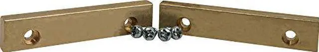 Alt view image 4 of 4 - PANAVISE 354 Replacement Jaws,Bench Vise,Brass