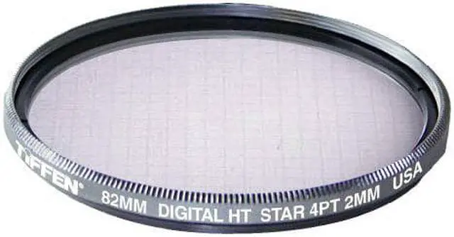 Alt view image 4 of 4 - Tiffen 82mm Digital HT 4 Point Star (2mm) Glass Filter #82HTSTR42