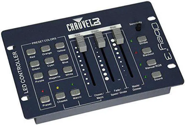 Alt view image 13 of 14 - Chauvet DJ Obey3 DMX-512 Light Controller