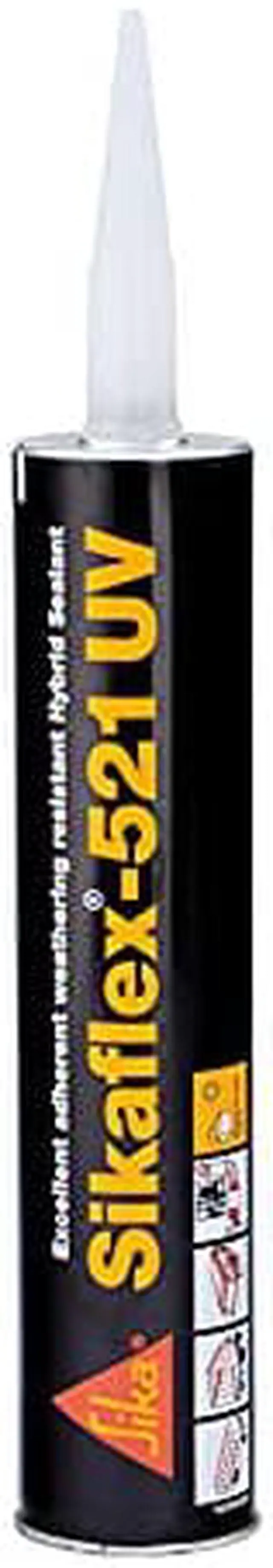 Alt view image 5 of 6 - Sika 106096  flex 521UV UV Resistant LM Polyurethane Sealant - 10.3oz(300ml) Cartridge - White