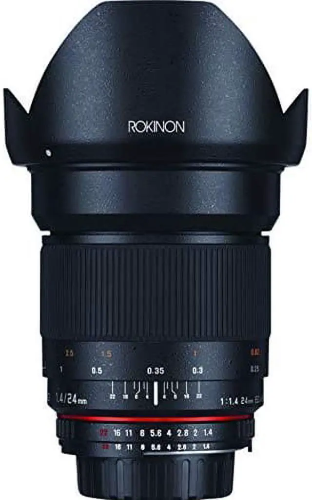 Alt view image 2 of 3 - Rokinon 24mm F1.4 Aspherical Wide Angle Lens