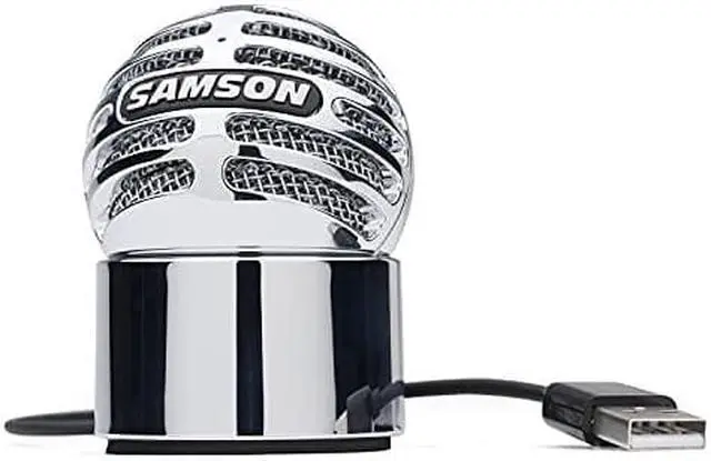 Alt view image 5 of 10 - Samson Meteorite Compact USB Condenser Microphone with Magnetic Base