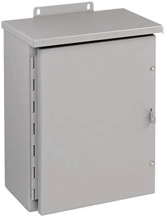 Alt view image 3 of 5 - Wiegmann Enclosure Gray ANSI 61 Polyester Powder   RHC161206