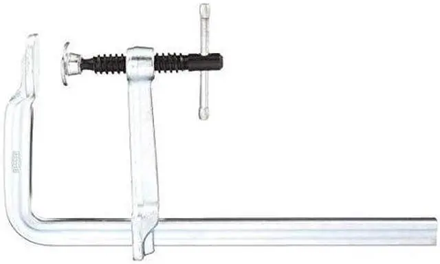 Alt view image 7 of 7 - BESSEY GS25K 10 in Bar Clamp, Tempered Drop-Forged Steel Handle and 4 3/4 in