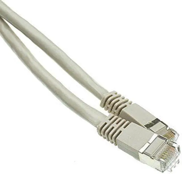 Alt view image 2 of 2 - CableWholesale 13X6-52105 Shielded Cat6a Gray Ethernet Patch Cable  Snagless Molded Boot  500 MHz  5 foot