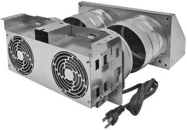 Alt view image 3 of 3 - tjernlund x2r remote mount xchanger reversible basement fan