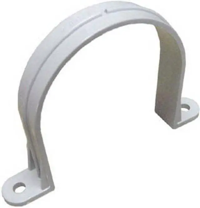 Alt view image 2 of 3 - CANTEX 5133739 Two Hole Strap, Conduit; Pipe Use, 2-1/2 in, PVC, None