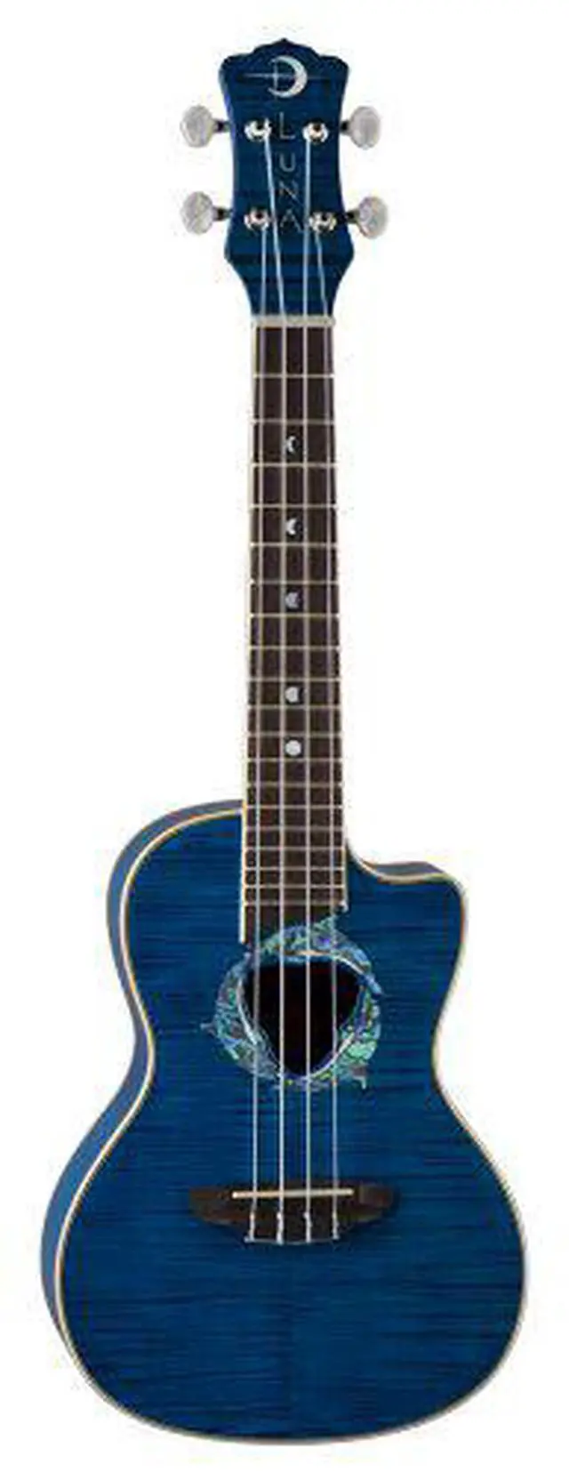 Alt view image 5 of 8 - Luna Guitar Dolphin Concert Ukulele