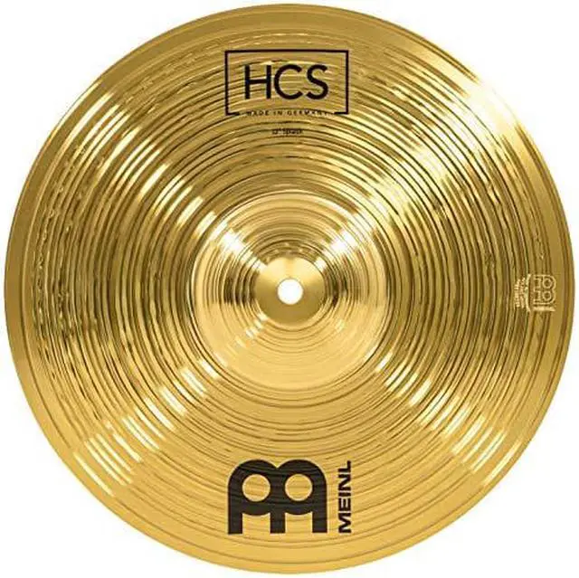 Main image of Meinl Cymbals 12 Splash Cymbal  HCS Traditional Finish Brass for Drum Set, Made in Germany, 2-Year Warranty, 12 inch (HCS12S)