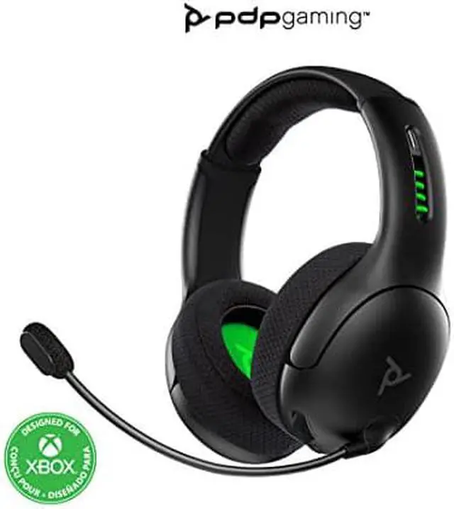 Alt view image 4 of 4 - PDP - LVL50 Wireless Stereo Headset - Xbox One (048-025-NA-BK)
