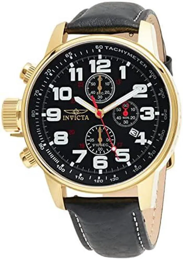 Alt view image 16 of 16 - Invicta Men's I-Force 1516 Chronograph Black Quartz Watch