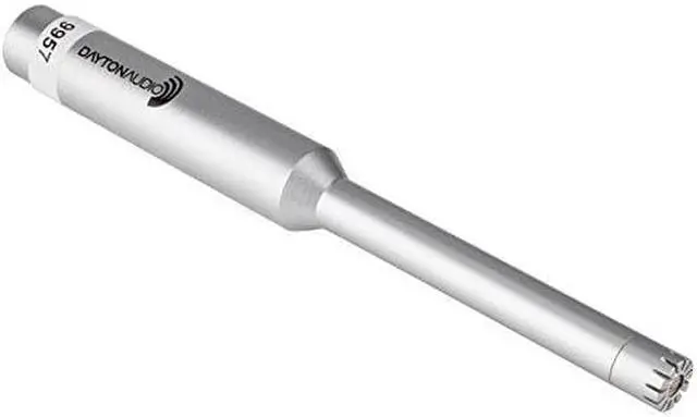 Alt view image 6 of 6 - Dayton Audio EMM-6 Electret Measurement Microphone 390-801