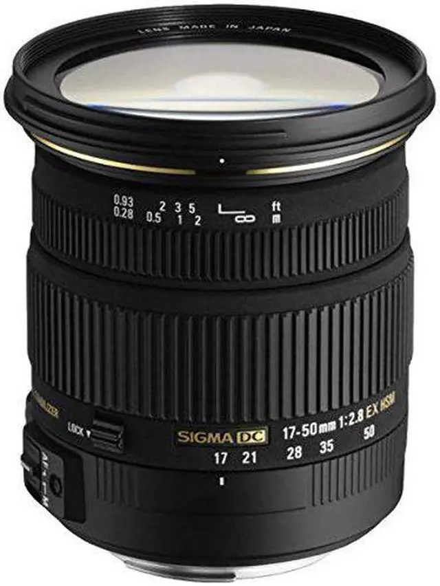 Alt view image 17 of 17 - Sigma 17-50mm f/2.8 EX DC OS HSM FLD Large Aperture Standard Zoom Lens for Nikon Digital DSLR Camera