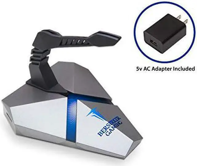 Alt view image 15 of 16 - LOKI RGB Gaming Mouse Bungee With USB 3.0 Hub and Micro SD Card Reader - AC 5v Power Adapter is Included