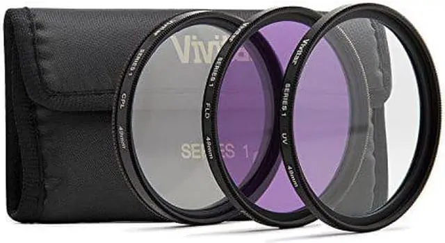 Alt view image 8 of 8 - Vivitar 3 Piece Lens Filter Kit - 49mm