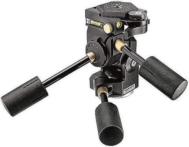 Alt view image 5 of 6 - Manfrotto 229 Manfrotto 3-way Super Pro Head With RC0 Rapid Connect Plate 030-14 Replaces 3039