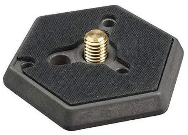 Alt view image 8 of 8 - Manfrotto 030-38 Hexagonal Quick Release Plate with 3/8in. Screw