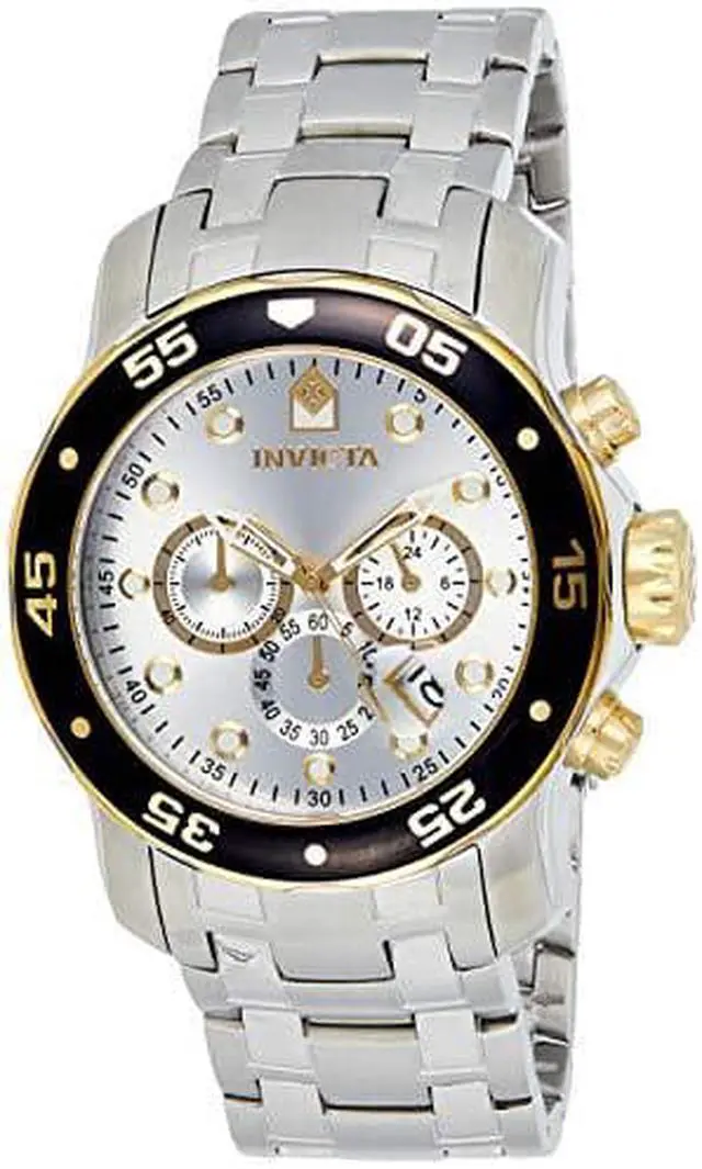 Alt view image 4 of 4 - Invicta  Pro Diver 80040  Stainless Steel Chronograph  Watch