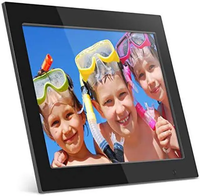 Alt view image 3 of 3 - aluratek (admpf315f) 15 inch digital photo frame - black