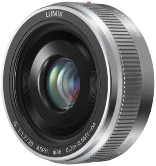 Alt view image 7 of 12 - Panasonic Lumix G 20mm f/1.7 II ASPH Lens (Silver)