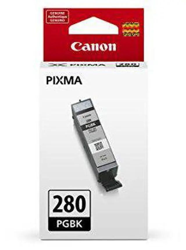 Alt view image 7 of 9 - Canon PG-280 Original Ink Cartridge - Black - Inkjet - 1 Each
