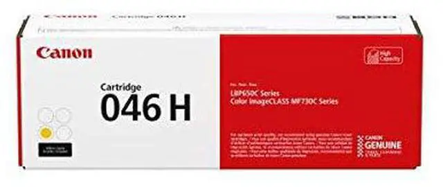 Alt view image 8 of 10 - Canon 046 H High Yield Toner Cartridge - Yellow
