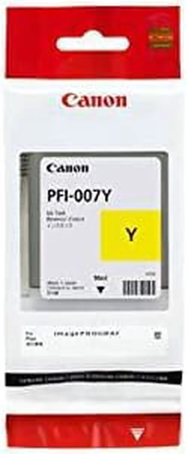 Alt view image 6 of 7 - Canon PFI-007 Y Ink Tank - Yellow PFI-007 Y Ink Tank