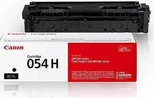 Alt view image 18 of 20 - Canon 054H Toner Cartridge Black 3028C001