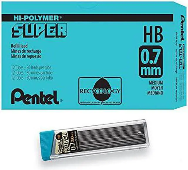 Alt view image 2 of 2 - Pentel C27HBBX Super Hi-Polymer Leads